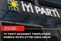 İyi Parti Akçaabat teşkilatı istifa etti.