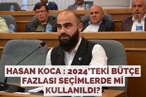 HASAN KOCA : 2024’TEKİ BÜTÇE FAZLASI SEÇİMLERDE Mİ KULLANILDI?