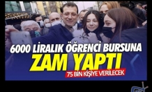 Ekrem İmamoğlu 6 bin liralık öğrenci bursuna zam yaptı: 75 bin kişiye verilecek!