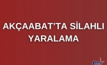 Akçaabat'ta silahlı yaralama