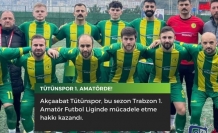 Tütünspor 1. Amatörde!