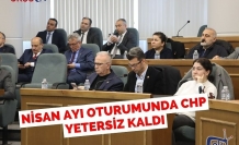 Nisan ayı oturumunda CHP yetersiz kaldı