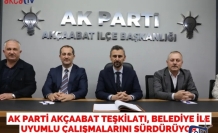 AK Parti Akçaabat Teşkilatı, Belediye ile Uyumlu Çalışmalarını Sürdürüyor