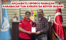Akçaabatlı Sporcu Ramazan Karabacak’tan Avrupa’da Büyük Başarı