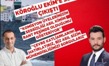 Köroğlu Ekim’e sert çıkıştı