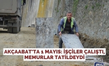 Akçaabat’ta 1 Mayıs: İşçiler Çalıştı, Memurlar Tatildeydi