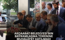 Akçaabat Belediyesi'nin Bayramlaşma Törenine Muhalefet Katılmadı