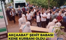 Akçaabat'ta şehit babası kene kurbanı oldu