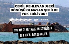 Cemil Pehlevan :Geri dönüşü olmayan şekilde yok ediliyor !
