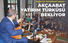 Akçaabat yatırım türküsü bekliyor