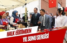 Akçaabat Halk Eğitim Merkezi’nin Yıl Sonu Sergisi Yoğun İlgi Gördü