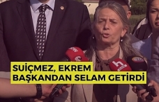 Suiçmez , Ekrem Başkandan selam getirdi