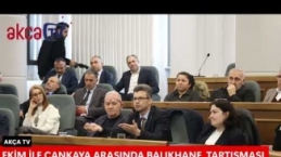 Osman Nuri Ekim ile Mustafa Çankaya arasında Balıkhane tartışması
