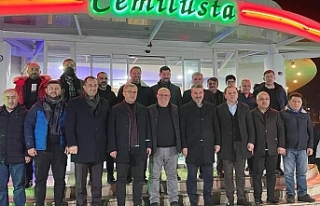 Hilmi Türkmen Akçaabat'a geldi.