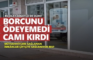 Kredi borçlarını ödeyemeyince bankaya saldırdı