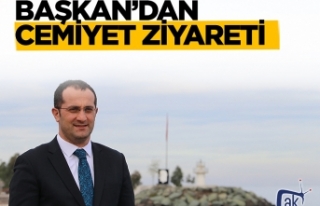 Osman Nuri Ekim'den cemiyet ziyareti