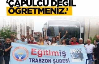 Trabzon'dan destek var...