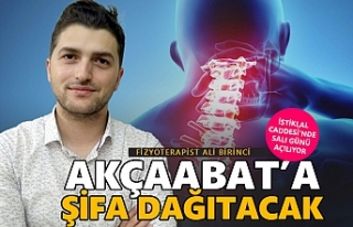 Akçaabat'a "Şifa" dağıtacak