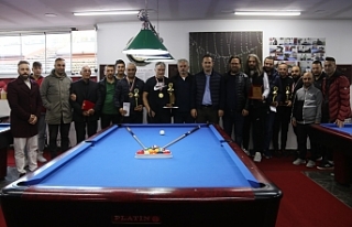 Akçaabat’ta bilardo turnuvasının kazananı belli...