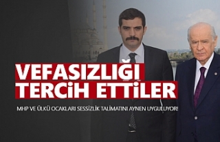 Vefasızlığı tercih ettiler!