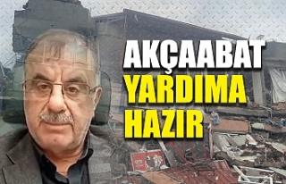 Akçaabat yardıma hazır