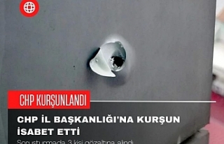 CHP kurşunlandı