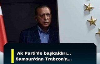 Ak Parti'de başkaldırı... Samsun'dan...