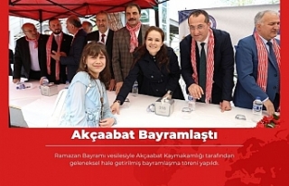 Akçaabat Bayramlaştı