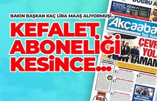 Kefalet aboneliği kesince...