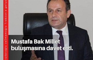 Mustafa Bak'tan davet var .