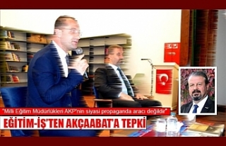 Özlü, “Milli Eğitim Müdürlükleri AKP'nin...