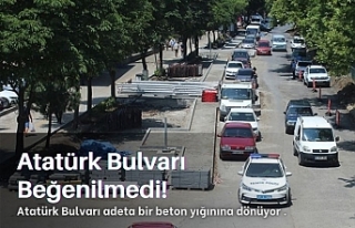 Atatürk Bulvarı Beğenilmedi!