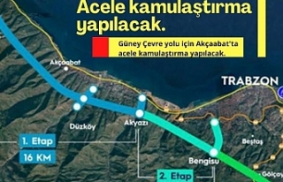 Acele kamulaştırma yapılacak .