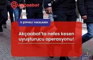 Akçaabat'ta nefes kesen operasyon! 5 kişi yakalandı!