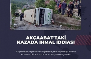 Akçaabat'taki kazada ihmal iddiası