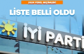 İyi Partide liste belli oldu