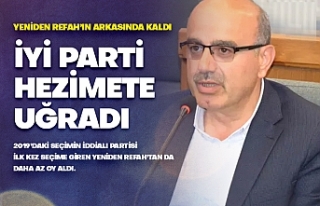 İyi Parti hezimete uğradı.