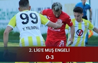 2. Lig'e Muş engeli