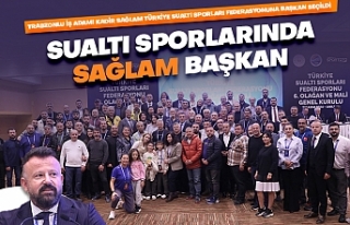 Sualtı Sporlarında Sağlam başkan