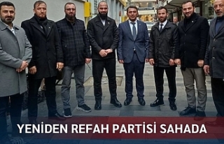 YENİDEN REFAH PARTİSİ SAHADA