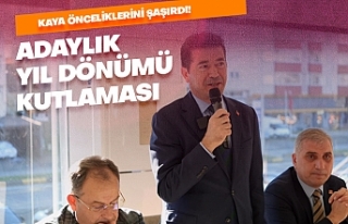 Adaylık yıl dönümü kutlaması!