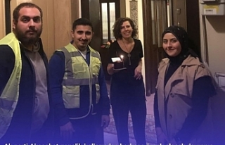 Ak parti Akçaabat gençlik kollarından herkese örnek...