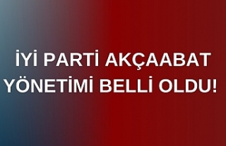 İYİ PARTİ AKÇAABAT YÖNETİMİ BELLİ OLDU