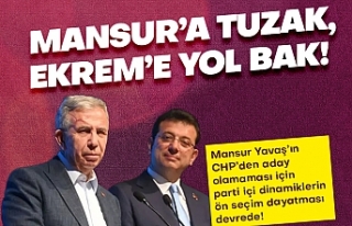 Mansur'a tuzak, Ekrem'e yol bak!