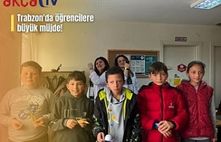 Trabzon'da öğrencilere  büyük müjde!