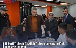 AK Parti Trabzon Teşkilatı Trabzon Üniversitesi’nde...