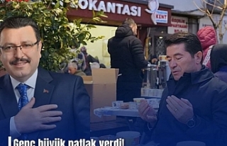 Genç büyük patlak verdi!