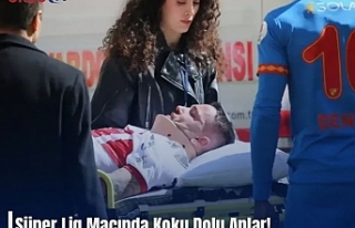 Süper Lig Maçında Koku Dolu Anlar!