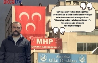 Ülkü Ocakları'ndan CHP İlçe Başkanı’na:...
