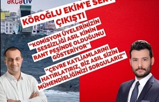 Köroğlu Ekim’e sert çıkıştı